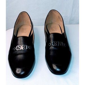 NWOT Black Leather Loafers BY Naturalizer sz 9.5 #1083-3669